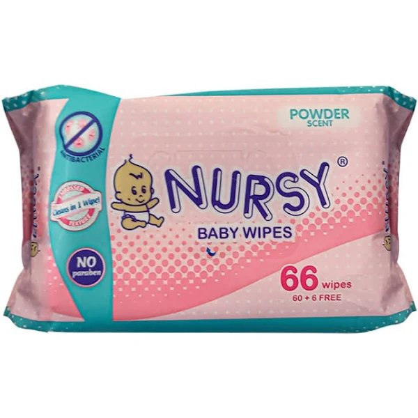 630 MWF CAGAS, MARY MAE NURSY BABY WIPES 66 WIPES