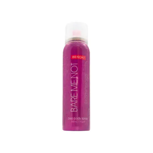 630 MWF CAGAS, MARY MAE BENCH/ BARE ME NOT DEO BODY SPRAY 100ML