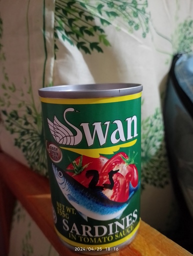 MWF 530 JUMAWID Swan Sardines in Tomato sauce 155g
