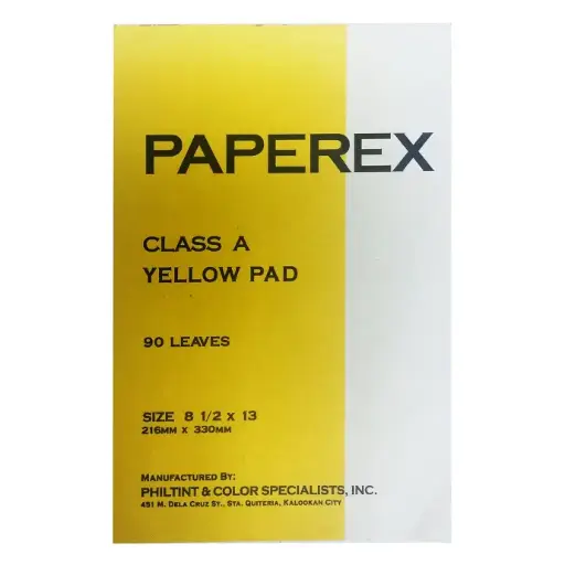 MWF 530 CAVERTE, PAPEREX YELLOW PAD